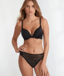 Allover Lace High-Leg Brief
