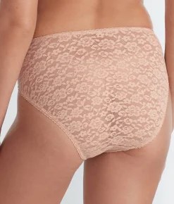 Allover Lace High-Leg Brief