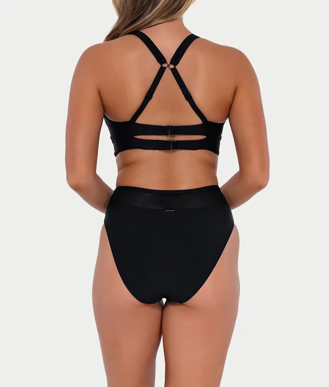 Annie High-Waist Bikini Bottom
