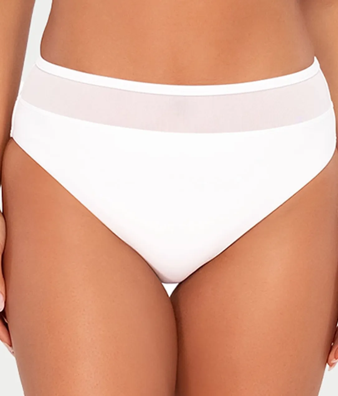 Annie High-Waist Bikini Bottom