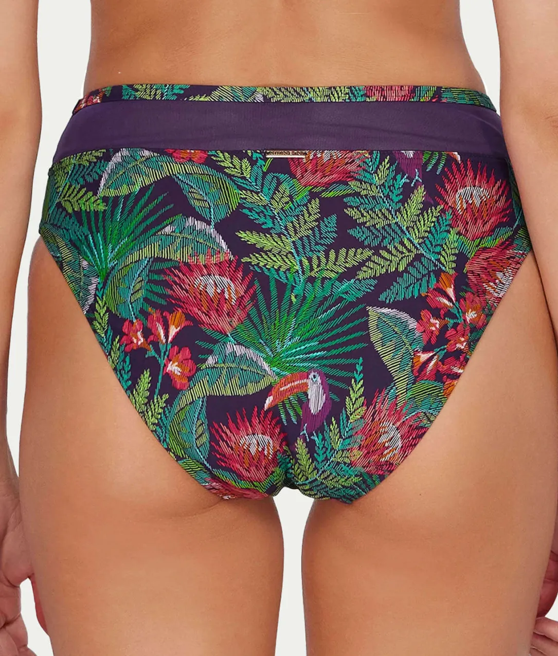 Annie High-Waist Bikini Bottom