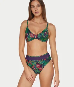 Annie High-Waist Bikini Bottom