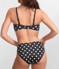 Anya Riva Spot Underwire Bandeau Bikini Top