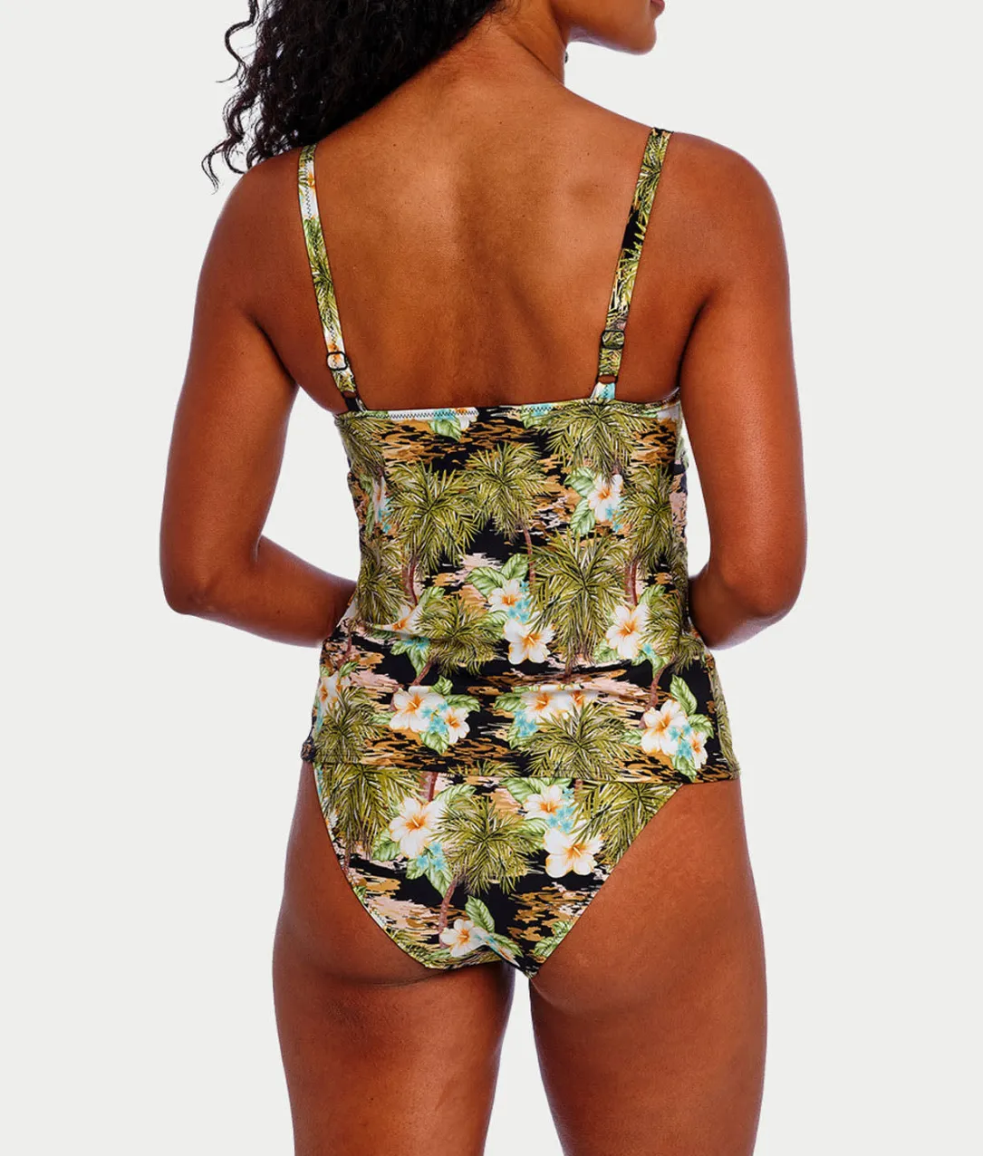 Bahama Shores Underwire Plunge Tankini Top