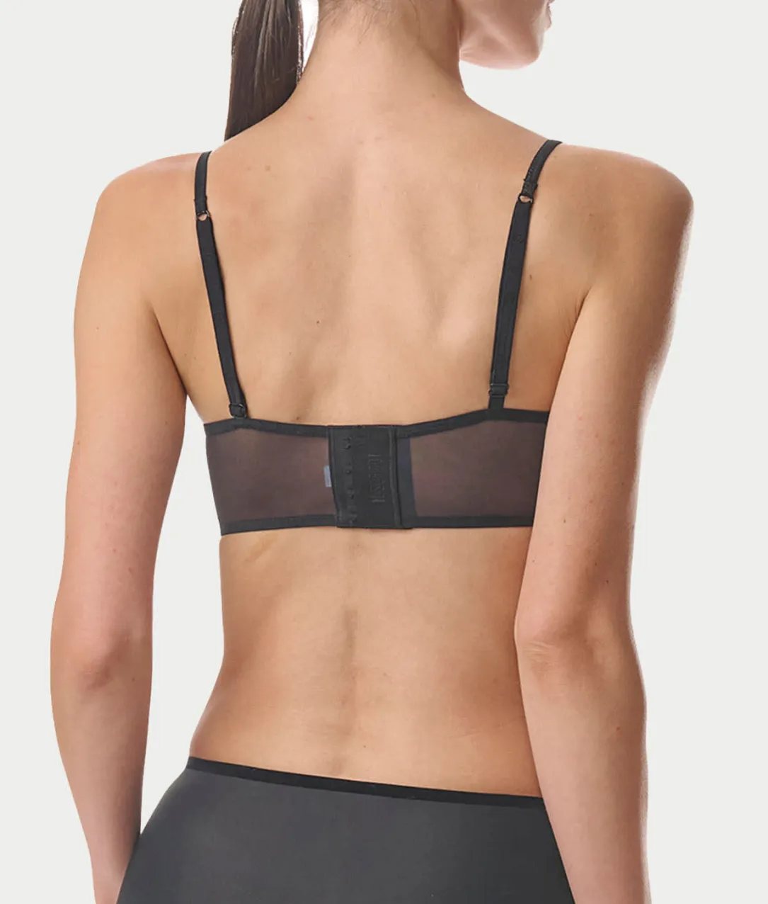 Bandeau With Built-In Underwire Bra