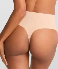 b.Bare High-Waist Thong