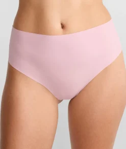 b.Bare High-Waist Thong