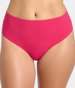 b.Bare High-Waist Thong