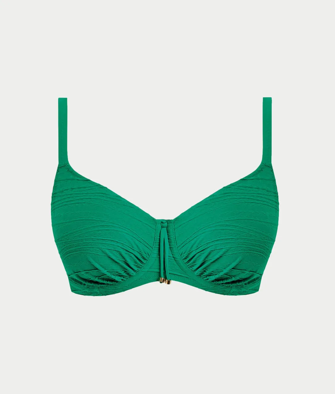 Beach Waves Gather Full Cup Bikini Top