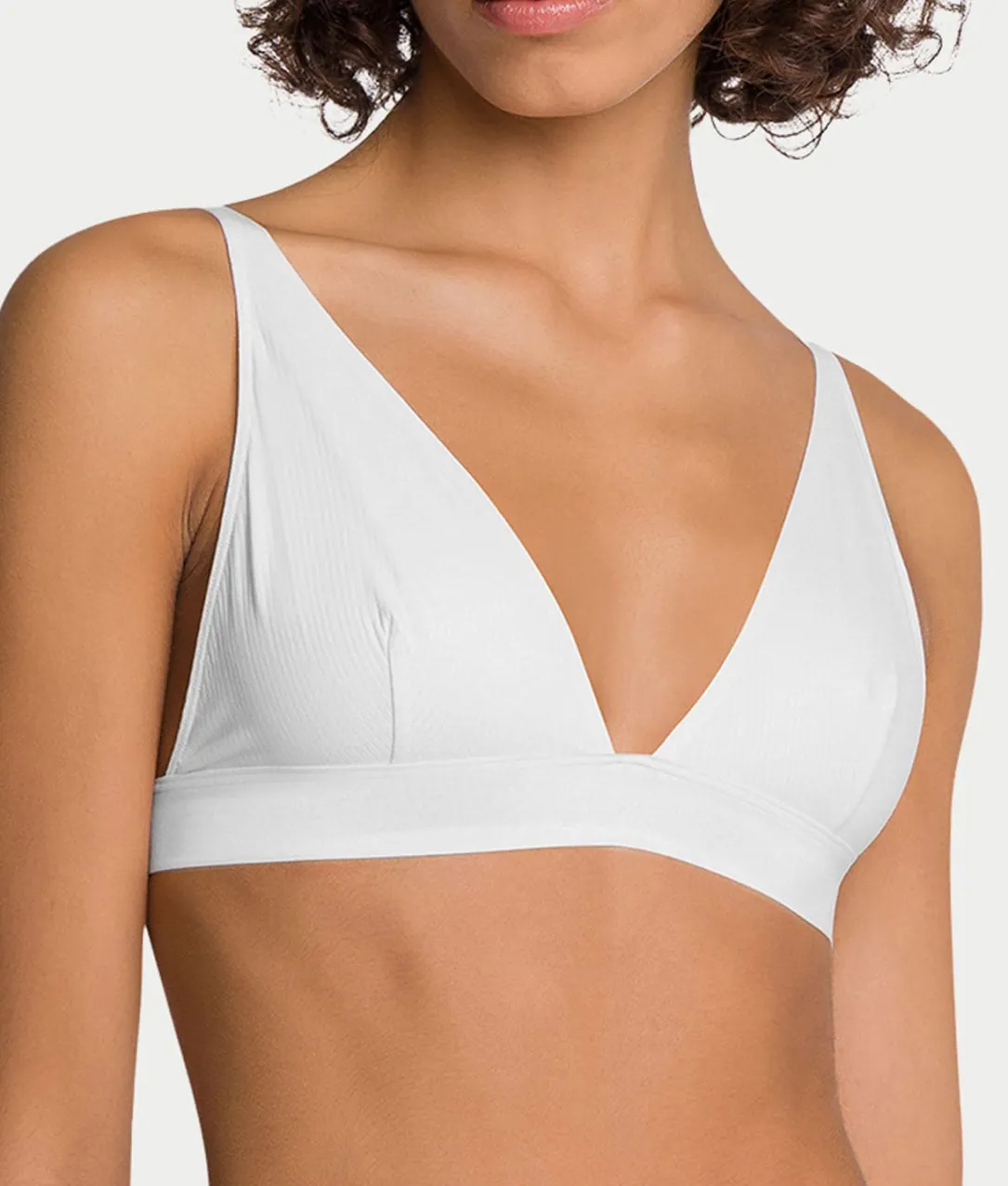 Beauty Cotton Triangle Bralette