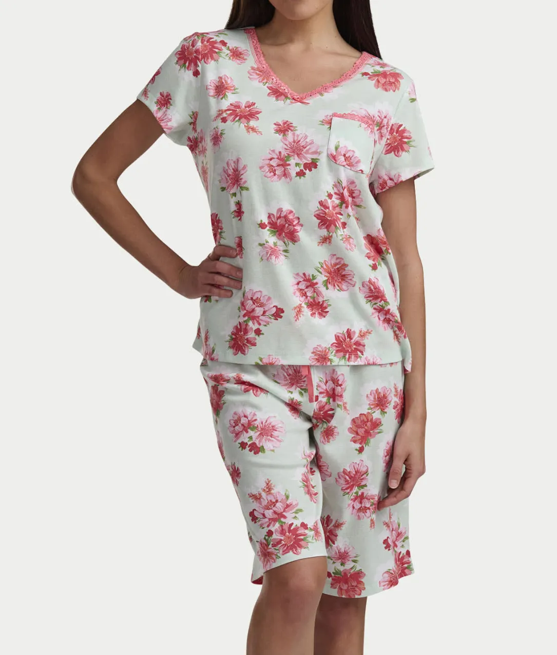 Bermuda Knit Short Set