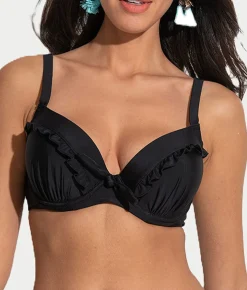 Bermuda Padded Frill Underwire Bikini Top