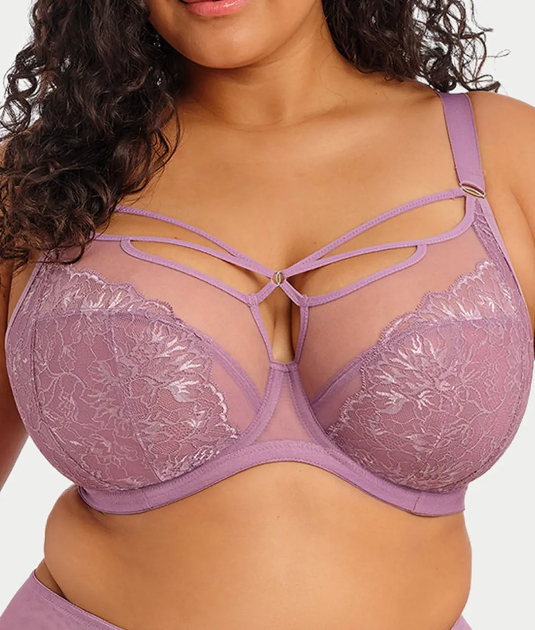 Brianna Cage Plunge Bra