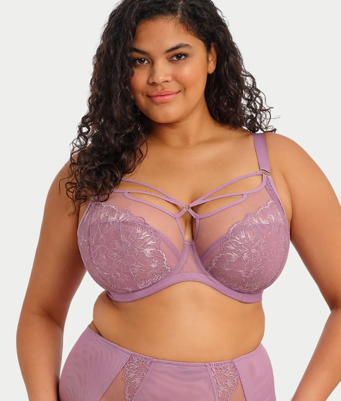 Brianna Cage Plunge Bra