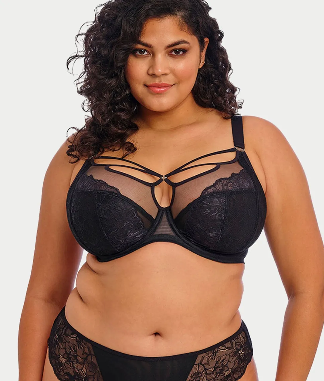 Brianna Cage Plunge Bra