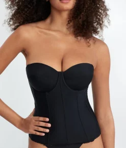 Brianna Strapless Low Back Corset