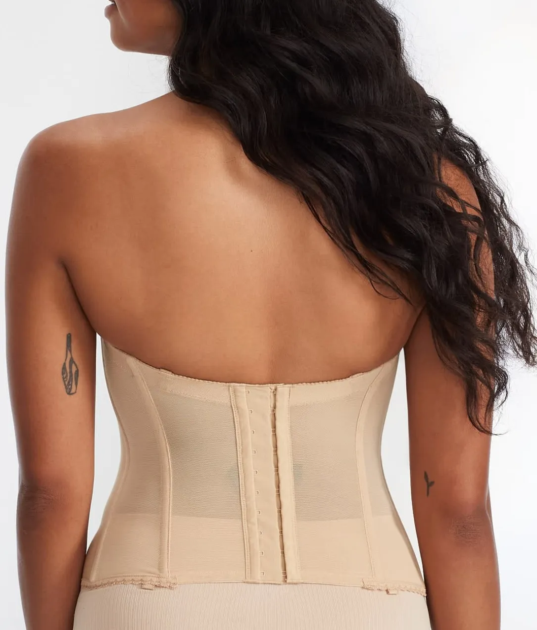 Brianna Strapless Low Back Corset