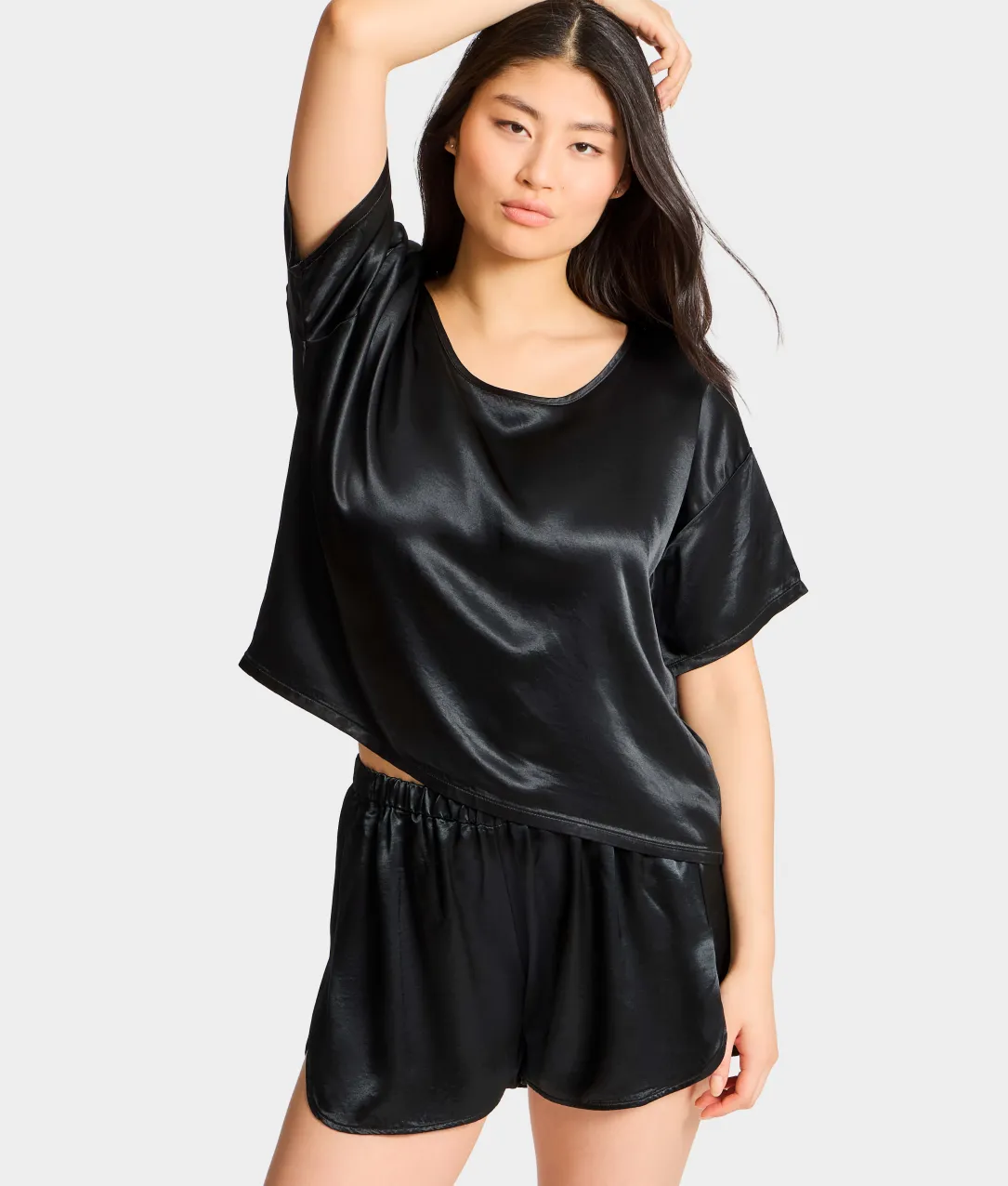 Brittany Satin Sleep Shorts