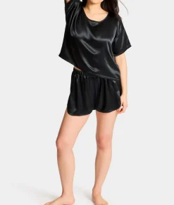 Brittany Satin Sleep Shorts