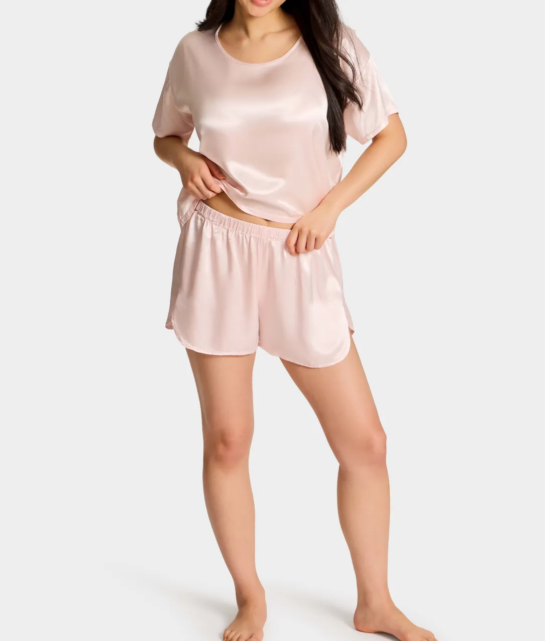 Brittany Satin Sleep Shorts
