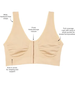B-Smooth Mastectomy Front-Close Bralette