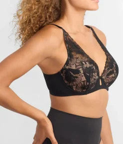Calais Lace Plunge Bra