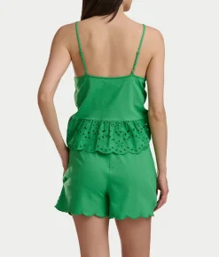 Cami & Boxer Knit Pajama Set