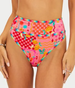 Carlotta High-Waist Bikini Bottom