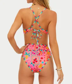 Carlotta High-Waist Bikini Bottom