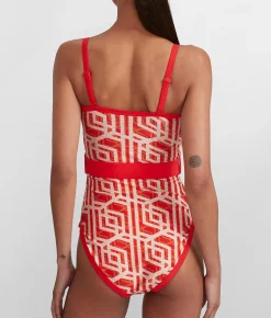 Casablanca Control Bandeau One-Piece