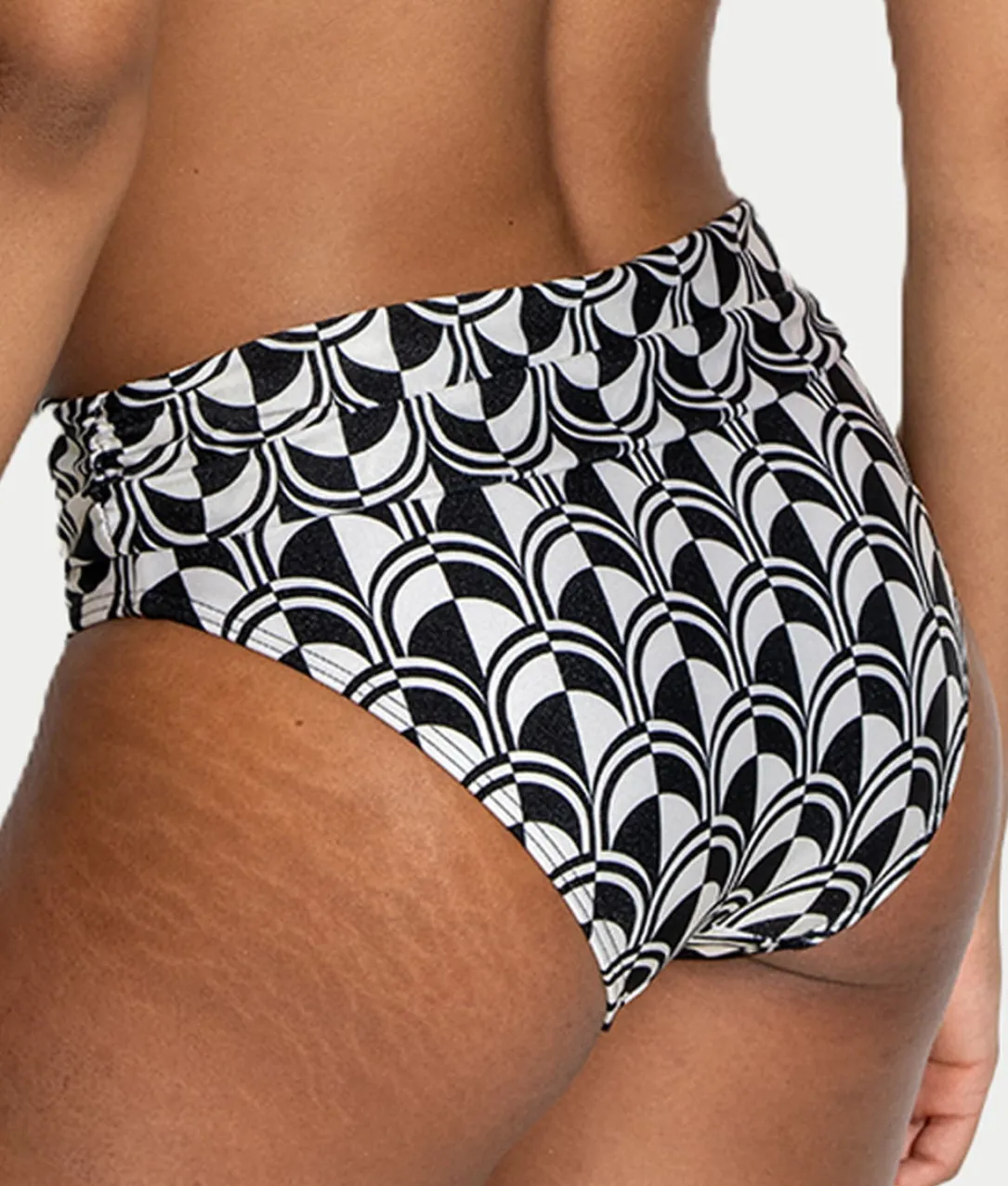 Casablanca Fold-Over Bikini Bottom