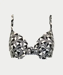 Casablanca Front Tie Bikini Top