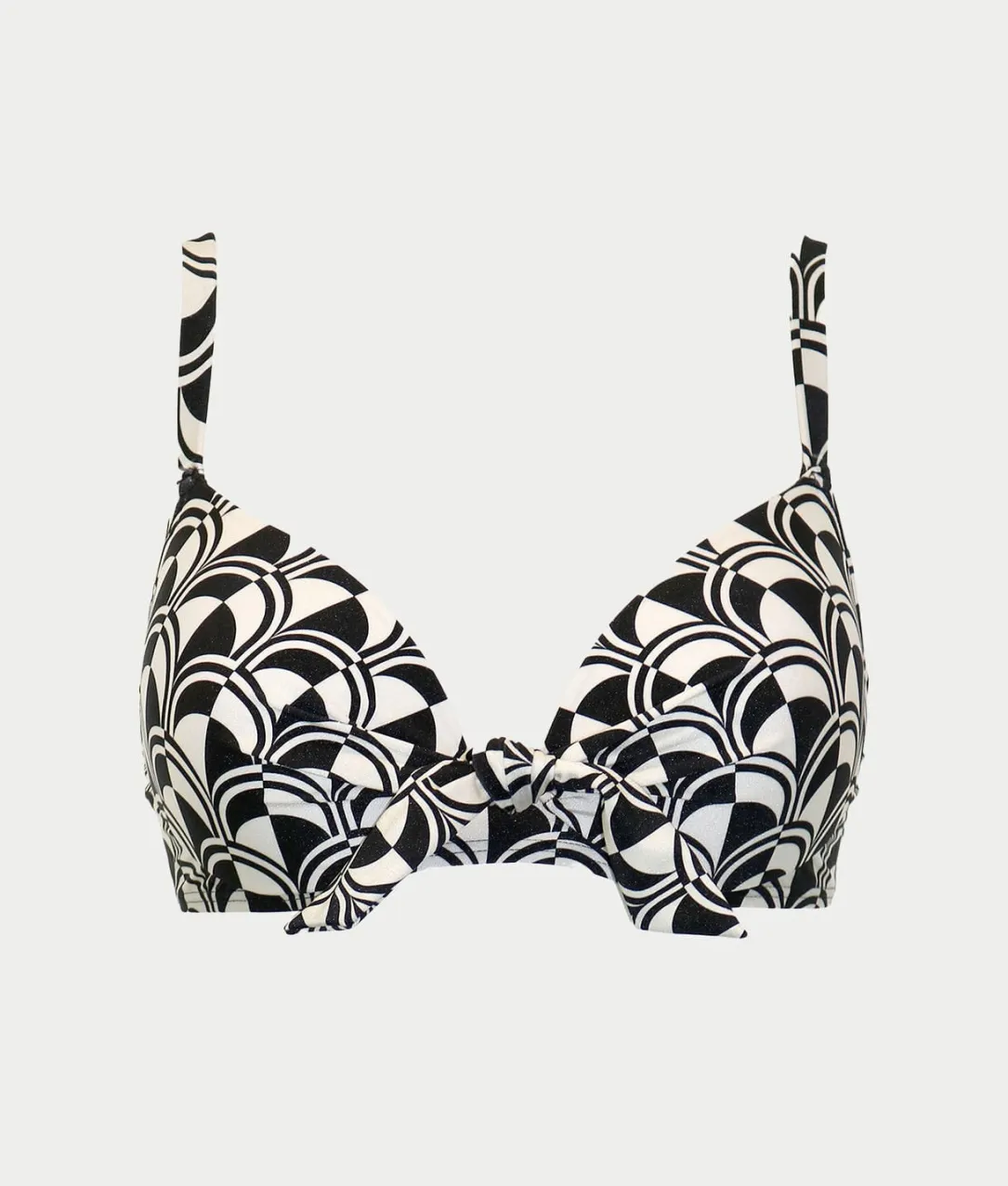 Casablanca Front Tie Bikini Top