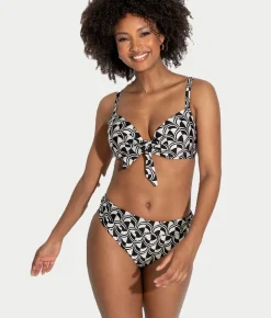 Casablanca Front Tie Bikini Top