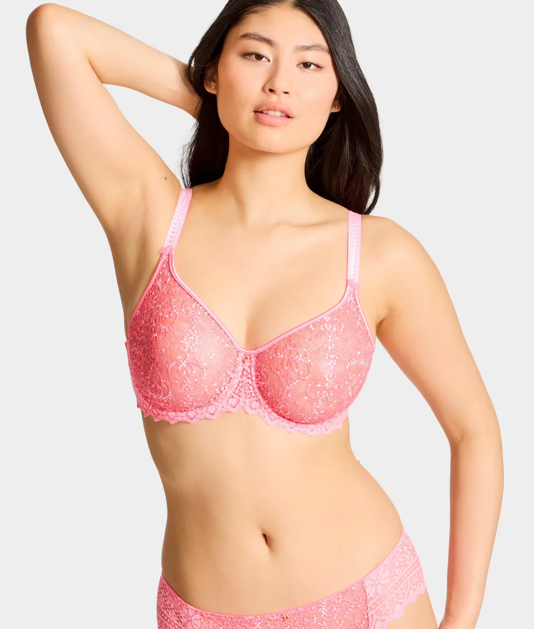 Cassiopee Seamless Plunge Bra