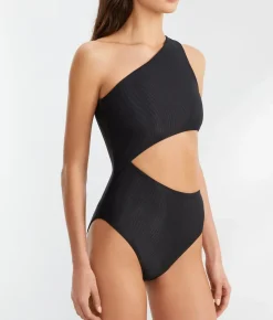 Celine Solid One-Piece Swimsuit