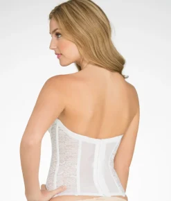 Colette Lace Strapless Bustier