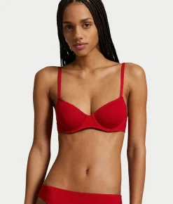 Colorful Cotton Unlined Demi Bra