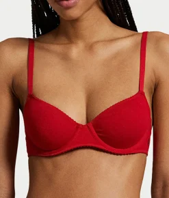 Colorful Cotton Unlined Demi Bra