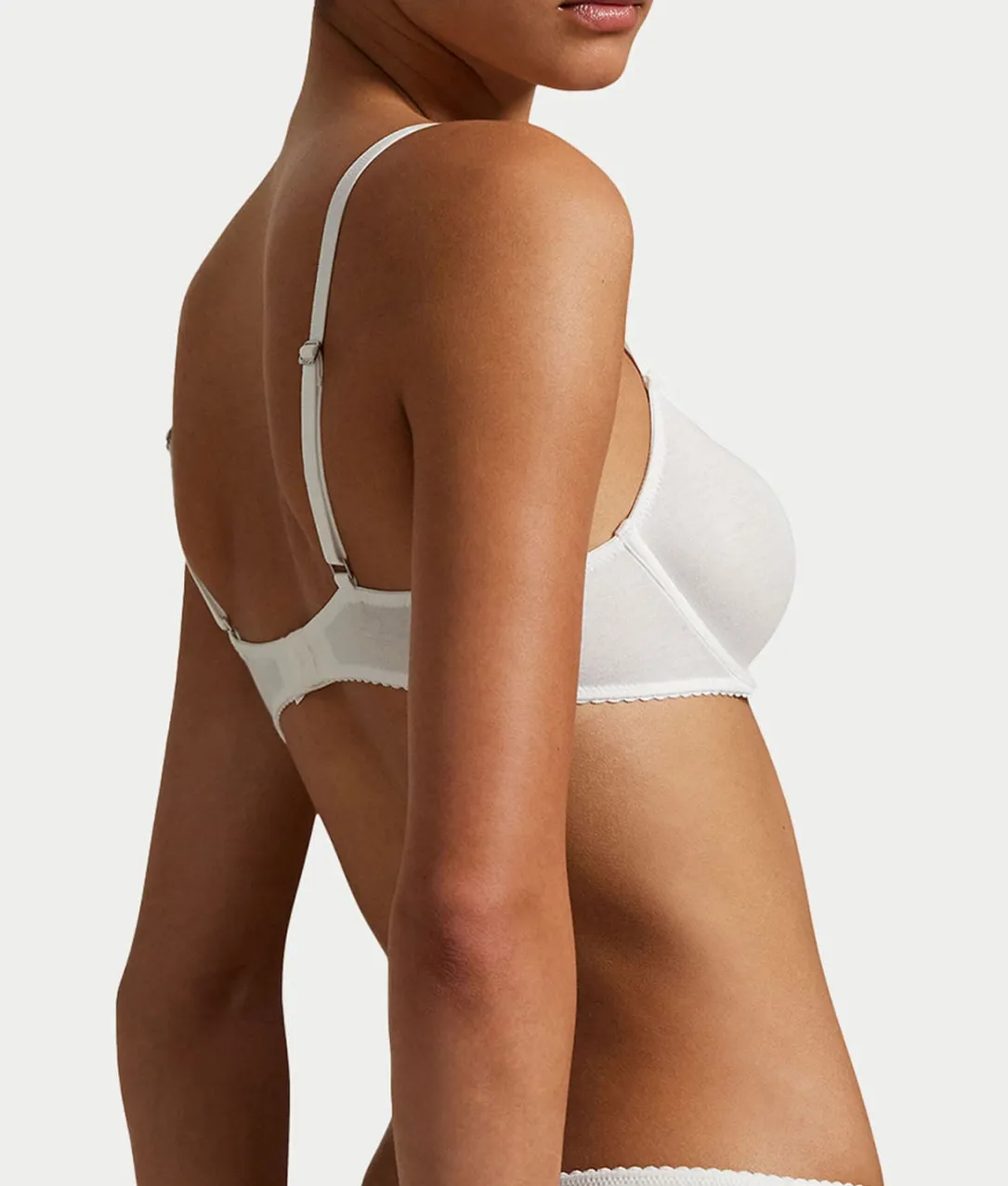 Colorful Cotton Unlined Demi Bra