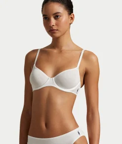 Colorful Cotton Unlined Demi Bra