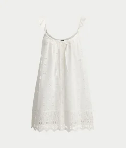 Cotton Eyelet Cami Sleep Dress