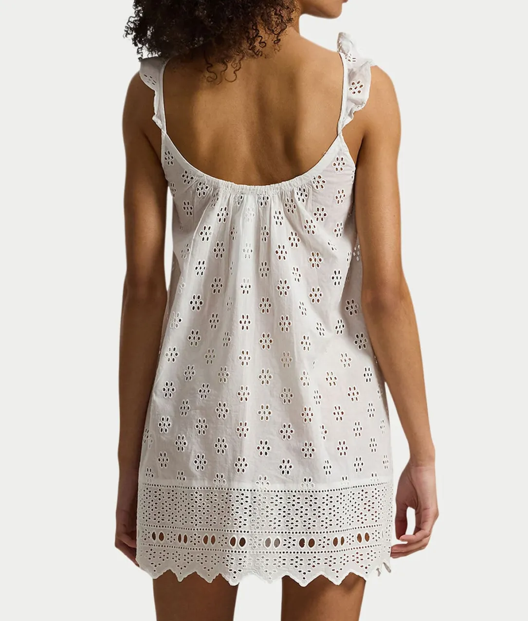 Cotton Eyelet Cami Sleep Dress