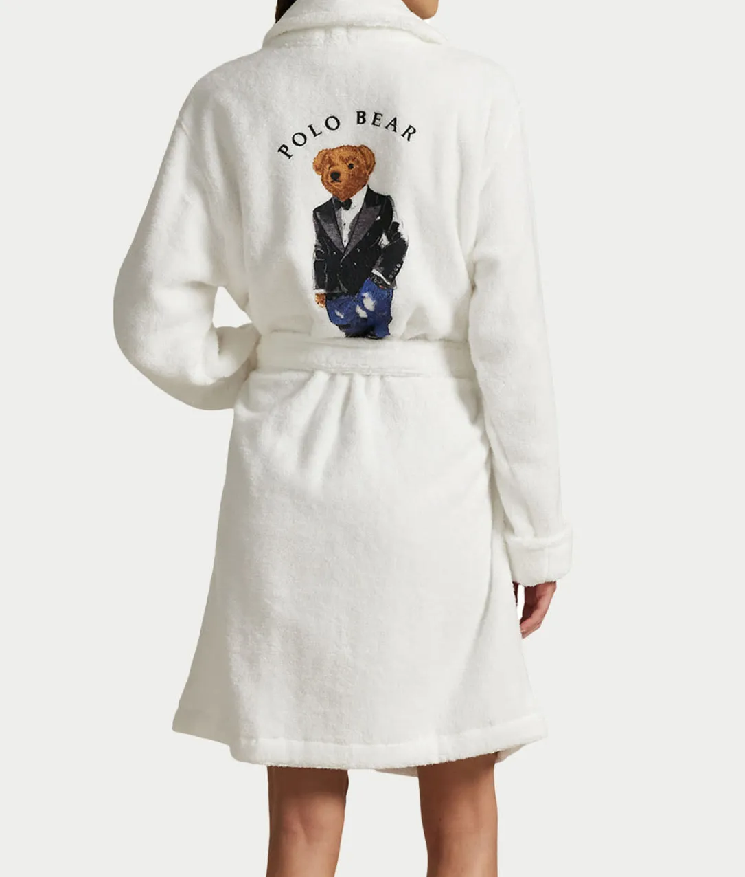 Cotton Woven Shawl Short Robe