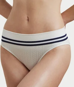 Cricket Cable Texture Hi-Cut Brief