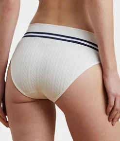 Cricket Cable Texture Hi-Cut Brief