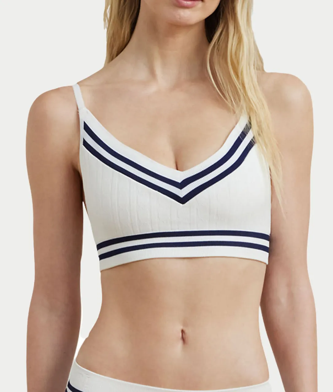 Cricket Cable Texture Wire-Free Bra