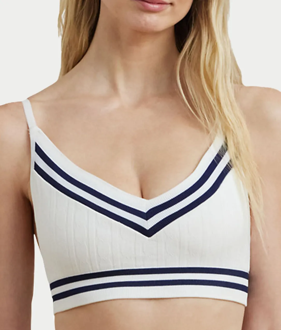 Cricket Cable Texture Wire-Free Bra