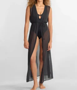 Crinkle Chiffon Long Wrap