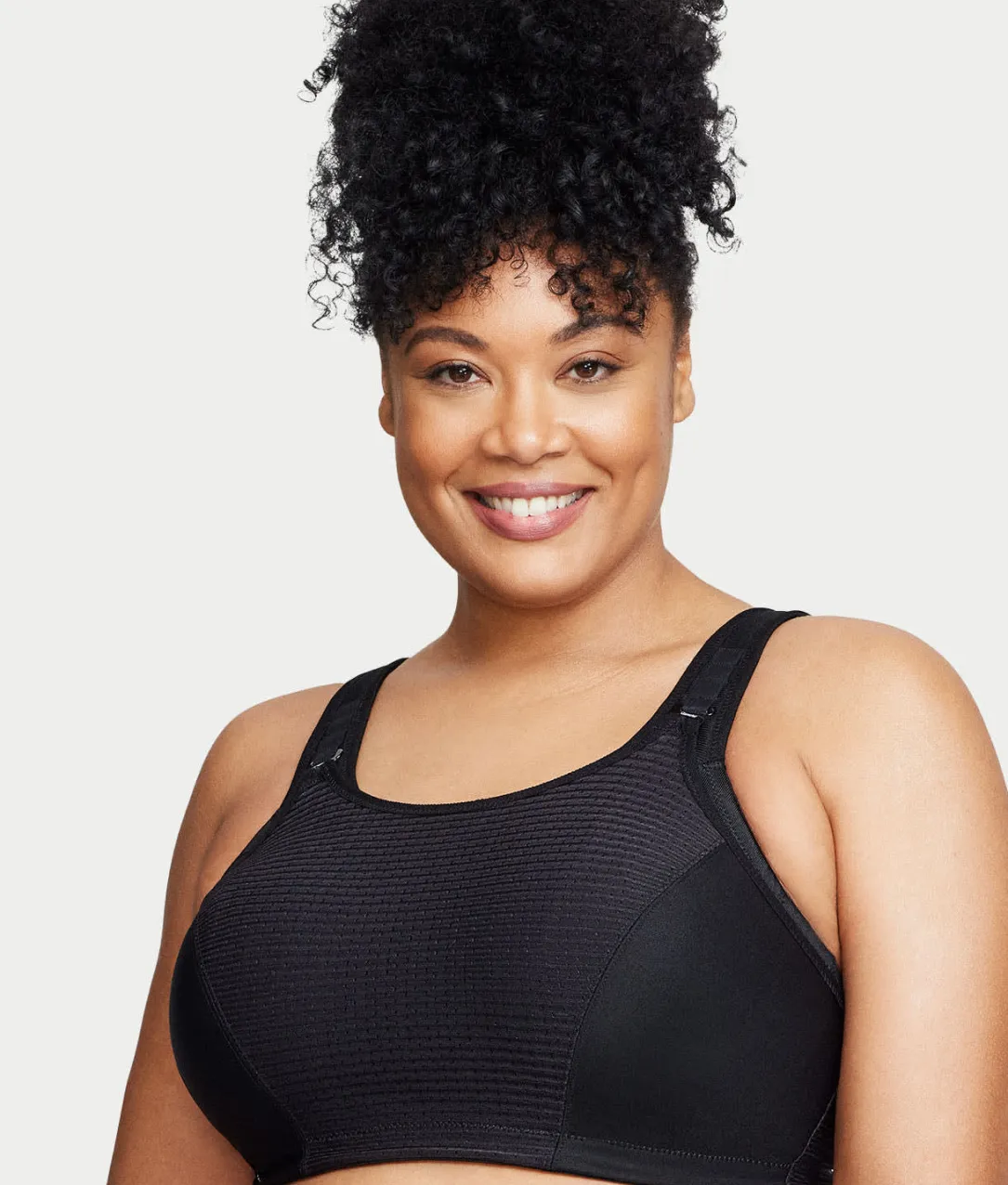 Custom Control Wire-Free Sports Bra